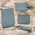 Leather Gift Set in Blue